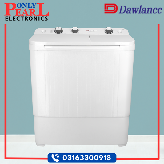 DAWLANCE  Washing Machine | Semi Automatic | Twin Tub | 10 KG Size | 6550W