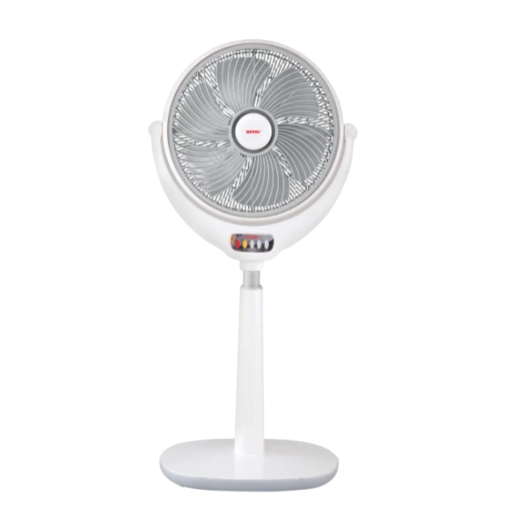 ROYAL FAN Louver TCP Fan | 14 Inch | Stand Fan | 100% Pure Copper